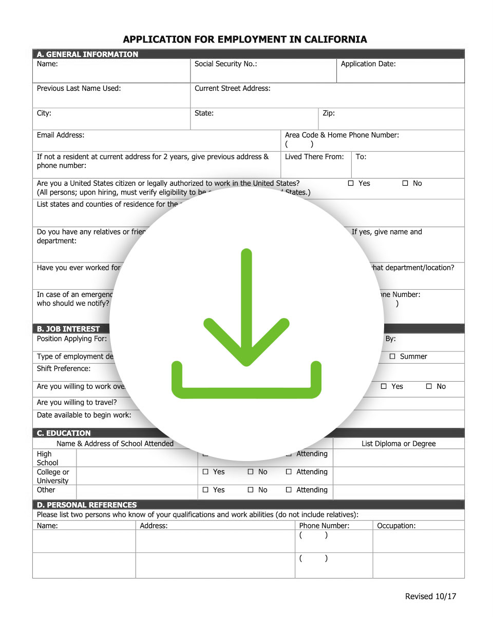 Job Application
